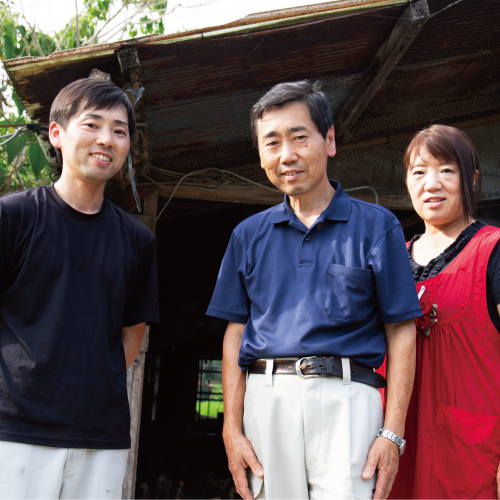 こだわり赤卵の湯浅さん