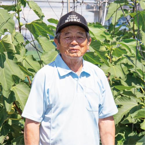 真心を込めたいちじくの木村さん