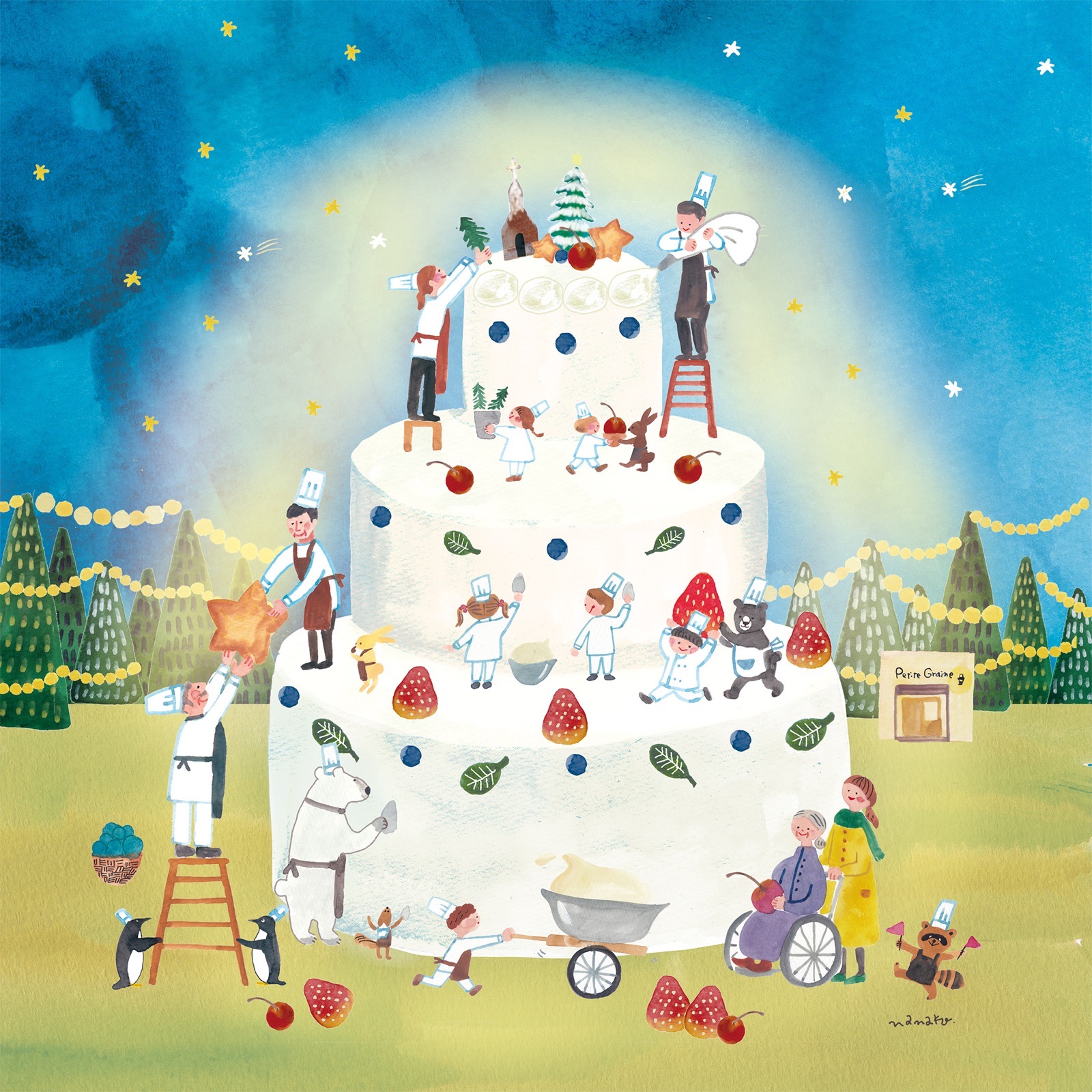 みんなのクリスマスケーキ